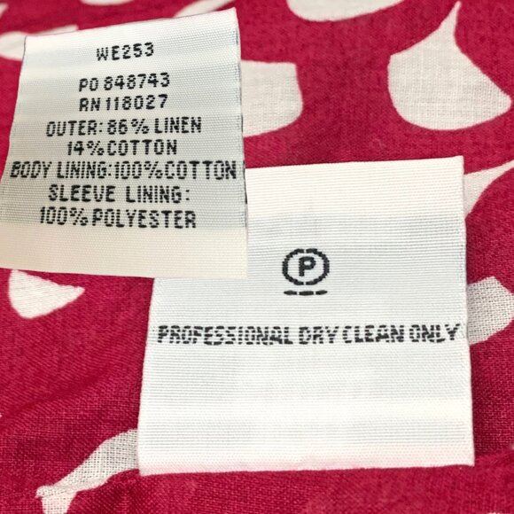 Boden‎ Azrue Linen Blend Peter Pan Collar Cropped Blazer - Picture 5 of 12